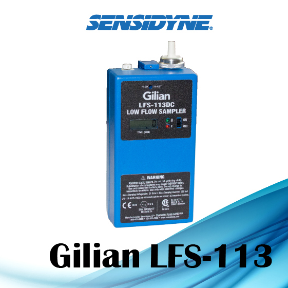 Model Gilian LFS-113: Bơm lấy mẫu khí lưu lượng 5-200 ml/phút