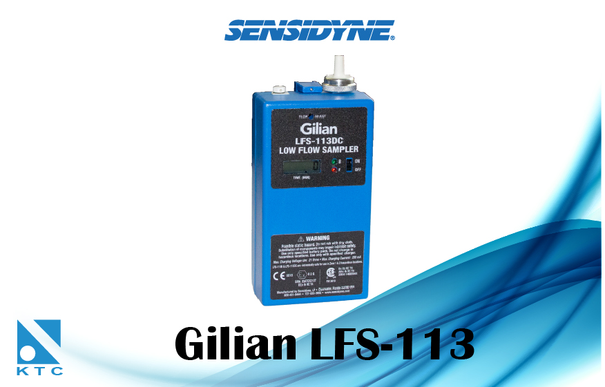 Model Gilian LFS-113: Bơm lấy mẫu khí lưu lượng 5-
